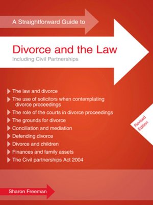 cover image of Divorce and the Law